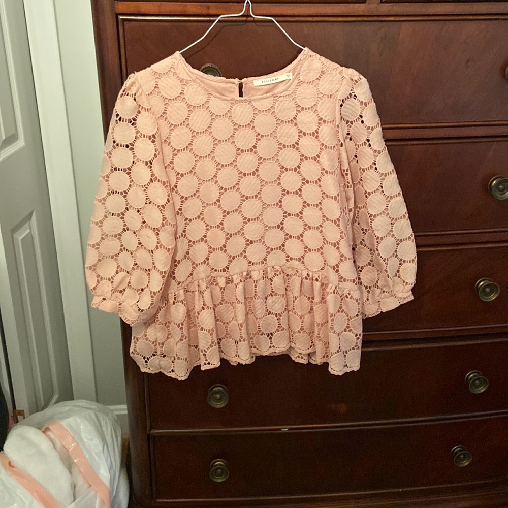 Pink spring top